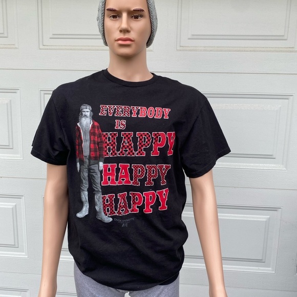 Duck Dynasty Black Graphic T-Shirt - Picture 3 of 7